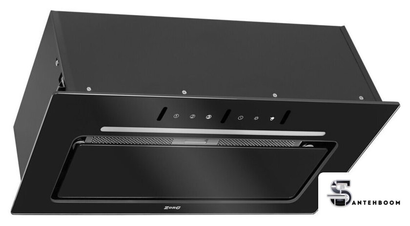 Кухонная вытяжка ZorG Adel 1030 60 S-GC (черный) - Изображение №1 — Интернет-магазин santehboom.by