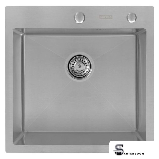 Кухонная мойка ARFEKA ECO AR мойка 500*500, роллер-мат, дозатор SATIN - Изображение №6 — Интернет-магазин santehboom.by