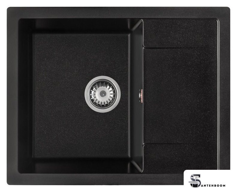 Кухонная мойка ARFEKA ZIA 65 Wet Graphite - Изображение №2 — Интернет-магазин santehboom.by