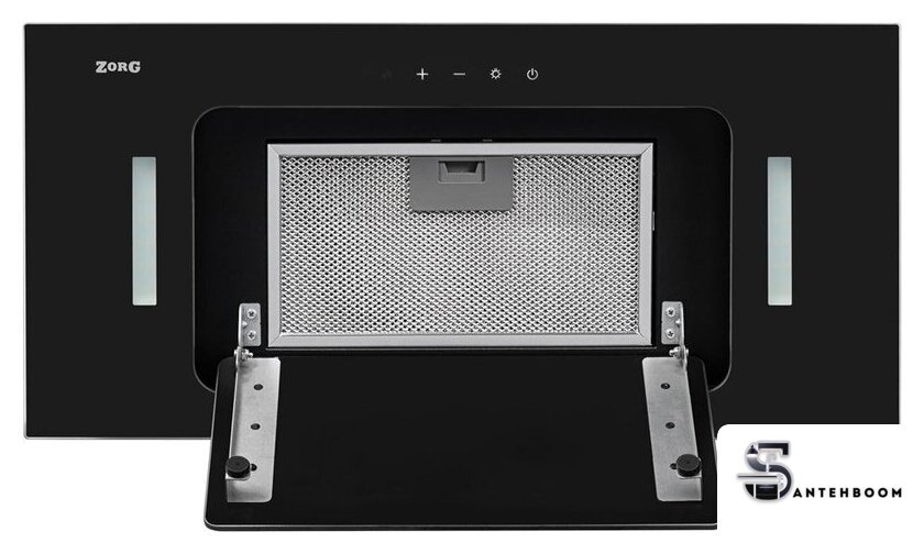 Кухонная вытяжка ZorG Santa 1060 60 S (черный) - Изображение №4 — Интернет-магазин santehboom.by