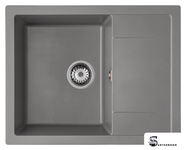 Кухонная мойка ARFEKA ZIA 65 Shadow Grey - Изображение №2 — Интернет-магазин santehboom.by