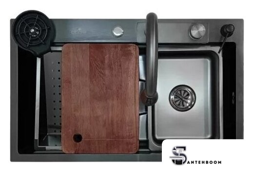 Кухонная мойка Wisent WG37546ВD - Изображение №2 — Интернет-магазин santehboom.by