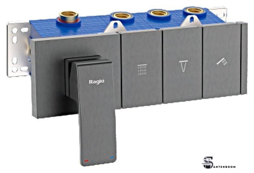 Душевая система  Raglo R02273.05304074.09 - Изображение №2 — Интернет-магазин santehboom.by