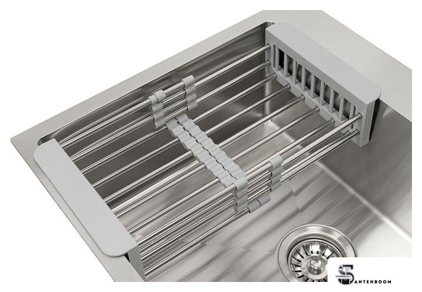 Кухонная мойка ARFEKA ECO AR мойка 500*500, коландер, дозатор SATIN - Изображение №6 — Интернет-магазин santehboom.by