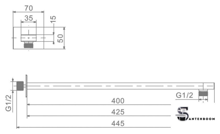 Душевая система  Raglo R02273.05304074.03 - Изображение №7 — Интернет-магазин santehboom.by