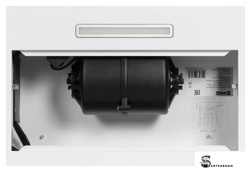 Кухонная вытяжка ZorG Classico 850 52 M (белый) - Изображение №4 — Интернет-магазин santehboom.by