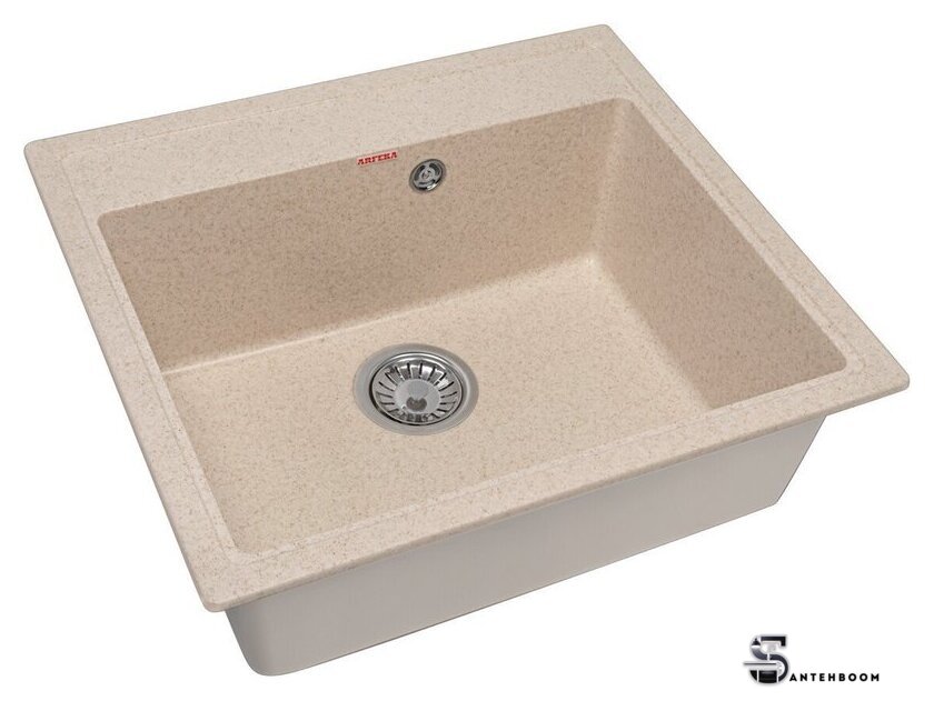 Кухонная мойка ARFEKA Dalago 57 Warm Beige - Изображение №1 — Интернет-магазин santehboom.by