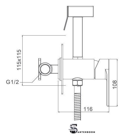 Гигиенический душ Gappo G7299-20 - Изображение №8 — Интернет-магазин santehboom.by