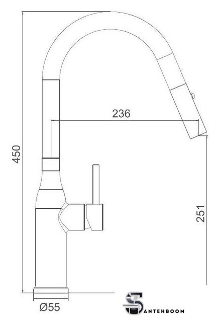 Смеситель Gappo G4398-45 - Изображение №8 — Интернет-магазин santehboom.by
