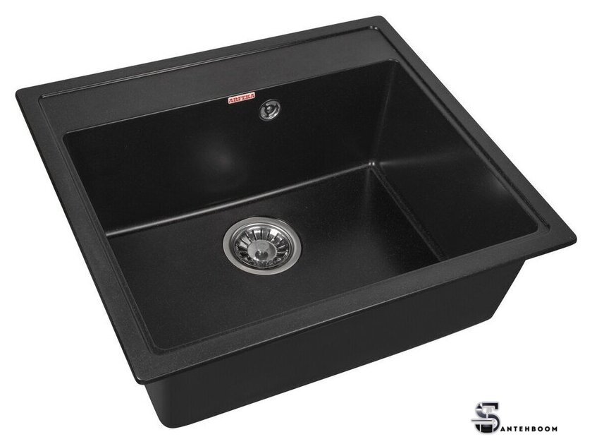 Кухонная мойка ARFEKA Dalago 57 Wet Graphite - Изображение №1 — Интернет-магазин santehboom.by