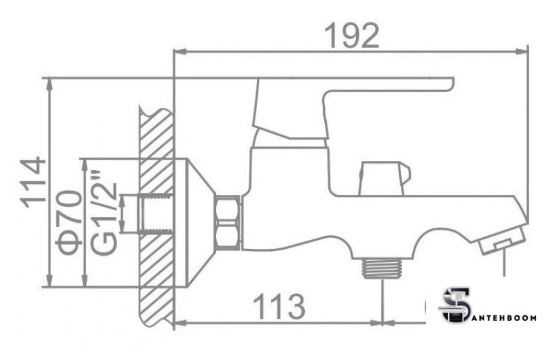 Смеситель Ledeme L3277W - Изображение №2 — Интернет-магазин santehboom.by