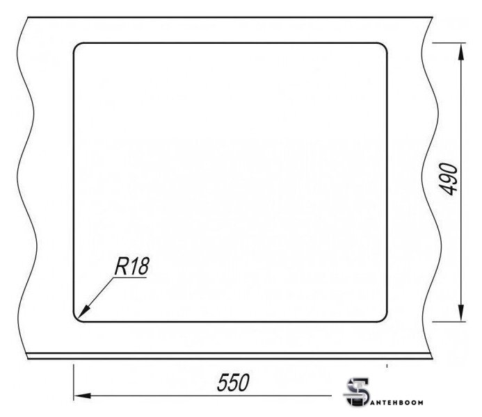 Кухонная мойка ARFEKA Dalago 57 Shadow Grey - Изображение №5 — Интернет-магазин santehboom.by