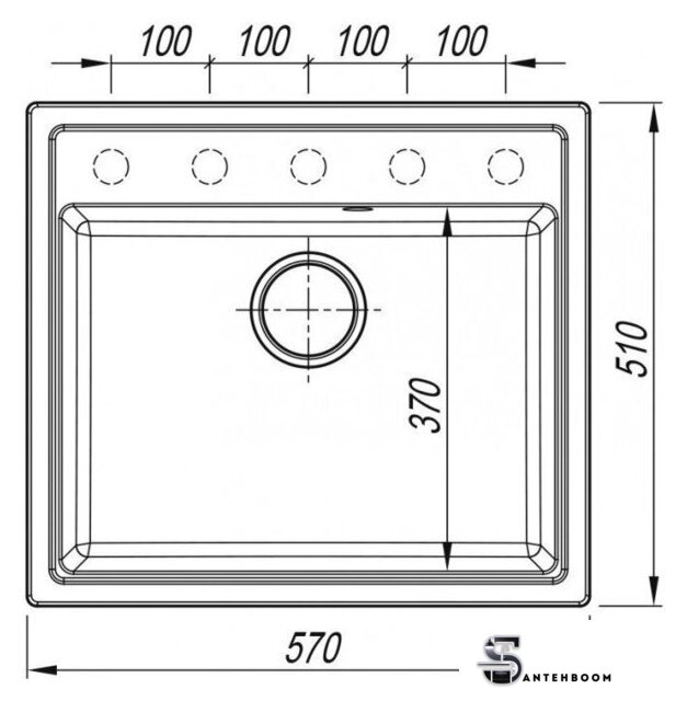 Кухонная мойка ARFEKA Dalago 57 Shadow Grey - Изображение №7 — Интернет-магазин santehboom.by
