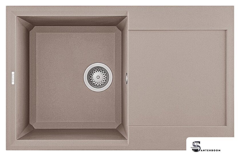 Кухонная мойка Elleci Easy 300 Tortora 43 - Изображение №1 — Интернет-магазин santehboom.by