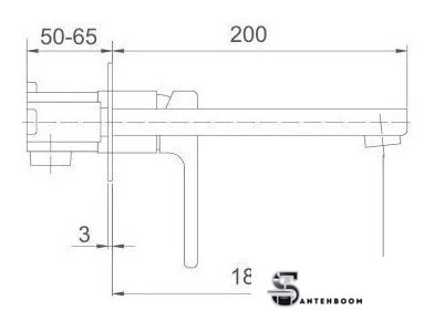 Смеситель Gappo G1017-13 - Изображение №2 — Интернет-магазин santehboom.by