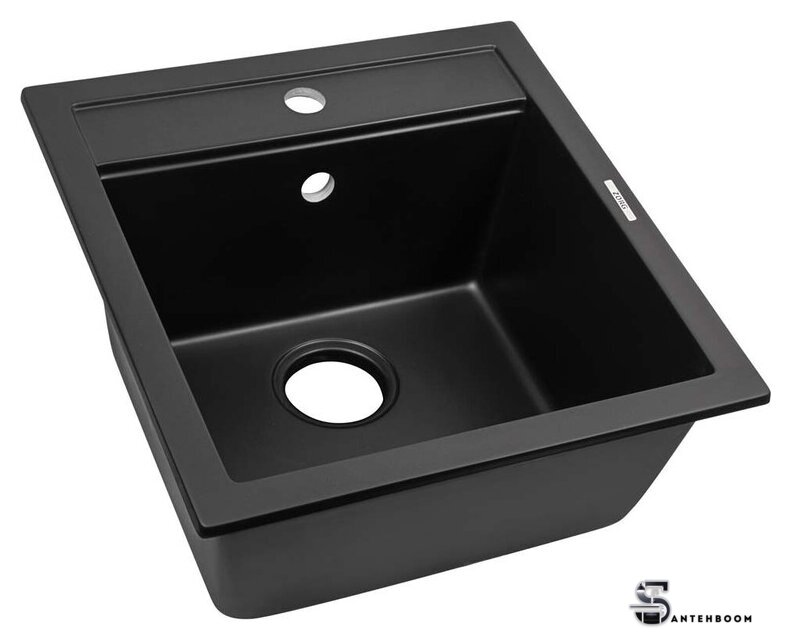 Кухонная мойка ZorG Como 46 (черный оникс) - Изображение №2 — Интернет-магазин santehboom.by