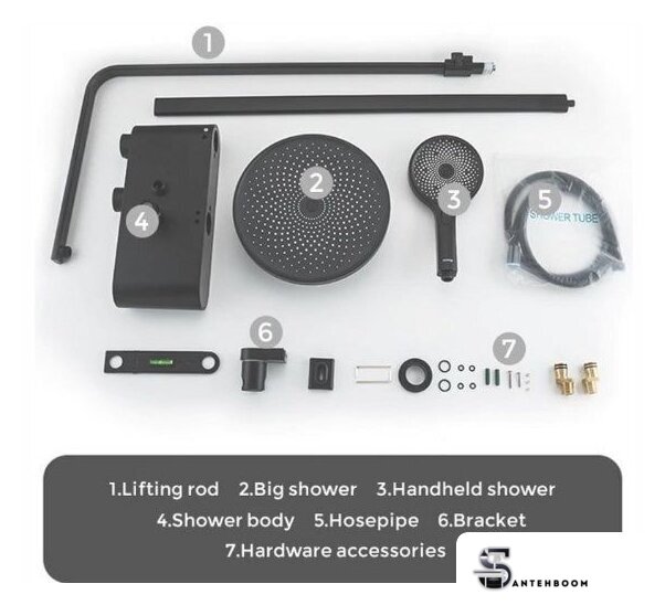 Душевая система  Gappo G2495-2 - Изображение №13 — Интернет-магазин santehboom.by