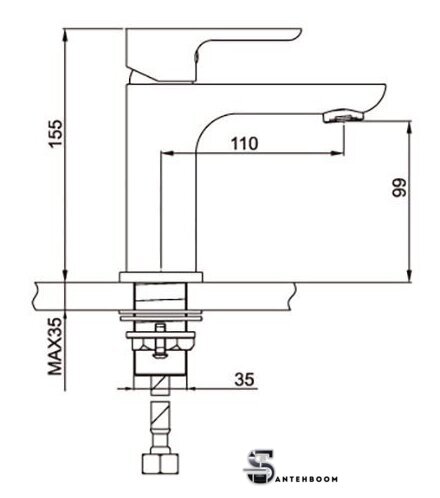 Смеситель Gappo Noar G1048 - Изображение №15 — Интернет-магазин santehboom.by