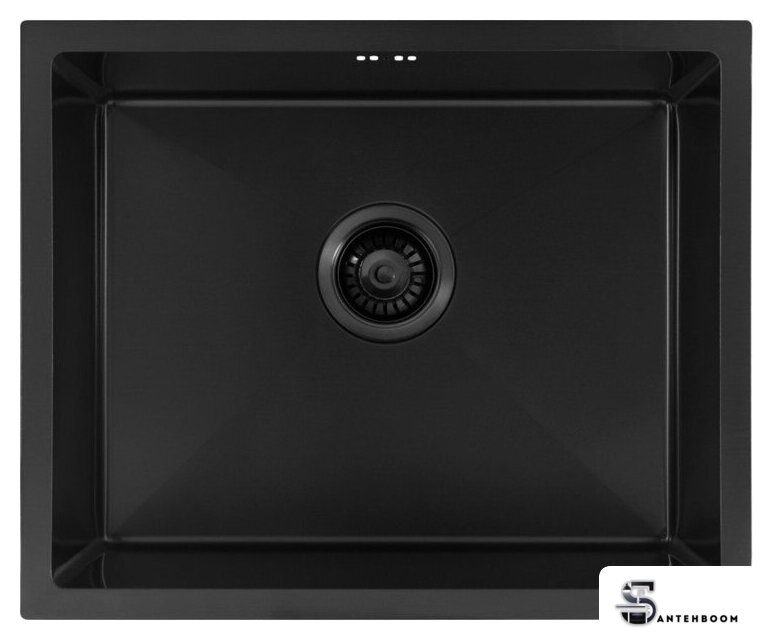 Кухонная мойка ARFEKA ECO AR 550*450 BLACK PVD NANO - Изображение №2 — Интернет-магазин santehboom.by