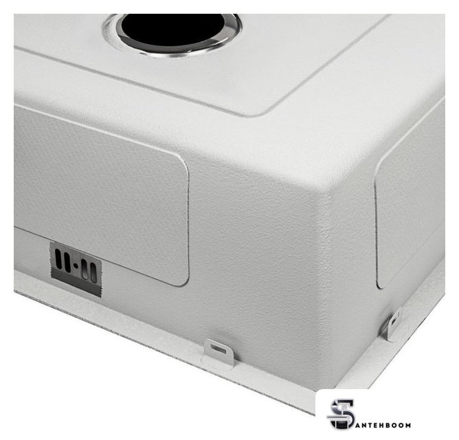 Кухонная мойка ARFEKA ECO AR 550*450 BLACK PVD NANO - Изображение №8 — Интернет-магазин santehboom.by