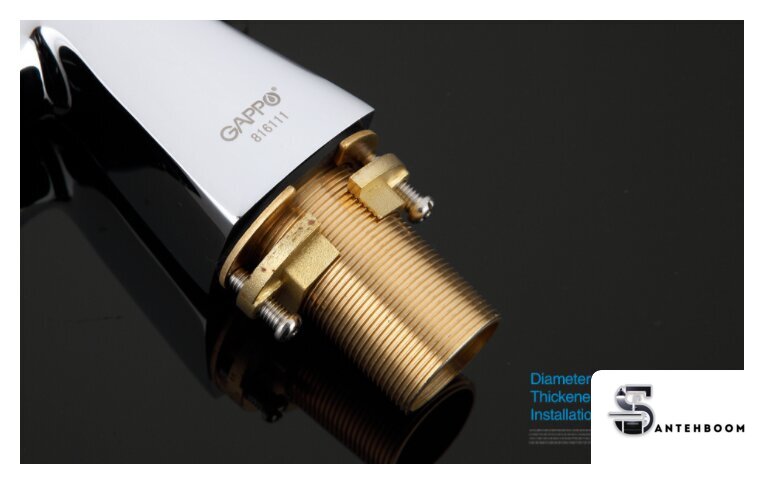 Смеситель Gappo Chanel G1204 - Изображение №10 — Интернет-магазин santehboom.by