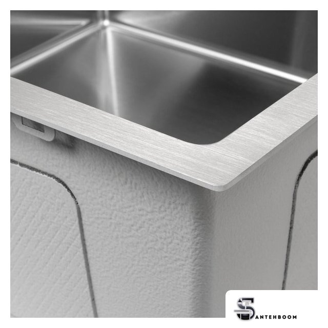 Кухонная мойка ARFEKA ECO AR 550*450 SATIN - Изображение №7 — Интернет-магазин santehboom.by