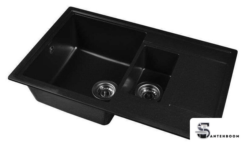 Кухонная мойка Wisent WQ780-25 (оникс) - Изображение №1 — Интернет-магазин santehboom.by