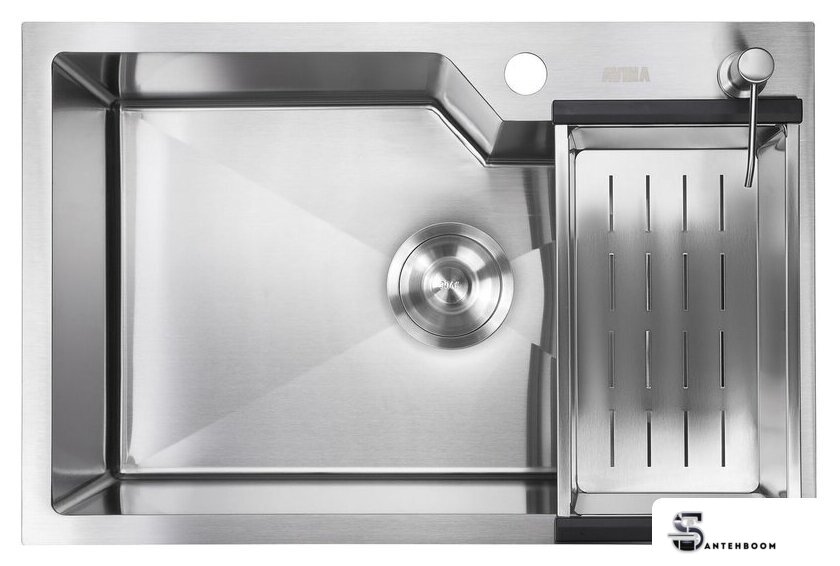 Кухонная мойка Avina HM6548 S (нержавеющая сталь) - Изображение №2 — Интернет-магазин santehboom.by