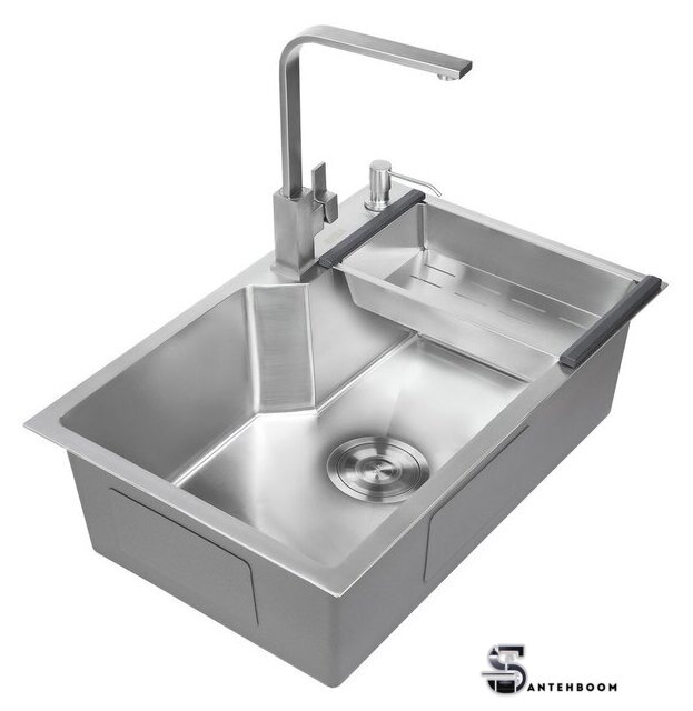 Кухонная мойка Avina HM6548 S (нержавеющая сталь) - Изображение №4 — Интернет-магазин santehboom.by