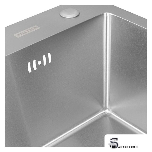 Кухонная мойка ARFEKA Eco AR 500*500 Satin - Изображение №13 — Интернет-магазин santehboom.by