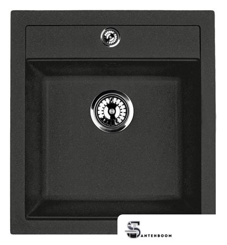 Кухонная мойка ZorG Como 46 (черный опал) - Изображение №1 — Интернет-магазин santehboom.by