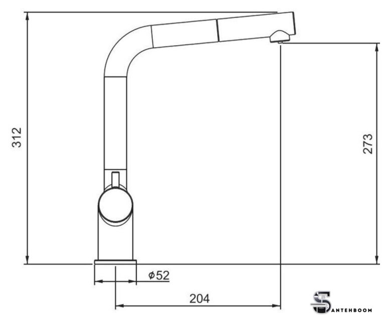 Смеситель Gappo G4397-79 - Изображение №2 — Интернет-магазин santehboom.by