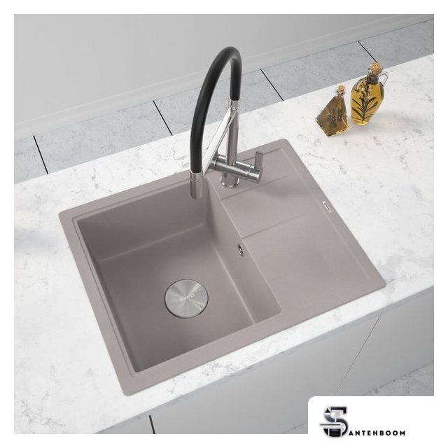 Кухонная мойка ZorG Rock 65 Premium alumetallic - Изображение №1 — Интернет-магазин santehboom.by