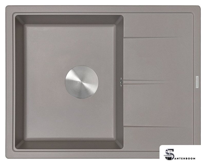 Кухонная мойка ZorG Rock 65 Premium alumetallic - Изображение №2 — Интернет-магазин santehboom.by