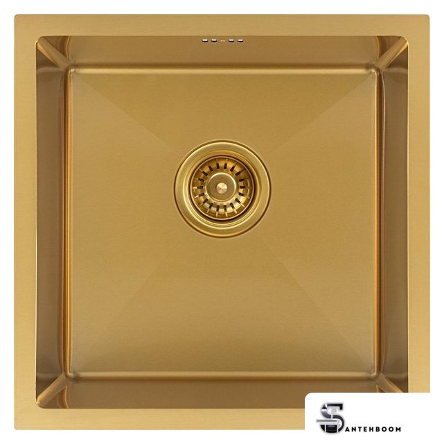 Кухонная мойка ARFEKA ECO AR 450*450 GOLD PVD NANO - Изображение №2 — Интернет-магазин santehboom.by