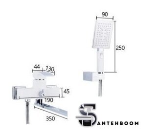 Смеситель Gappo G2207-7 - Изображение №2 — Интернет-магазин santehboom.by