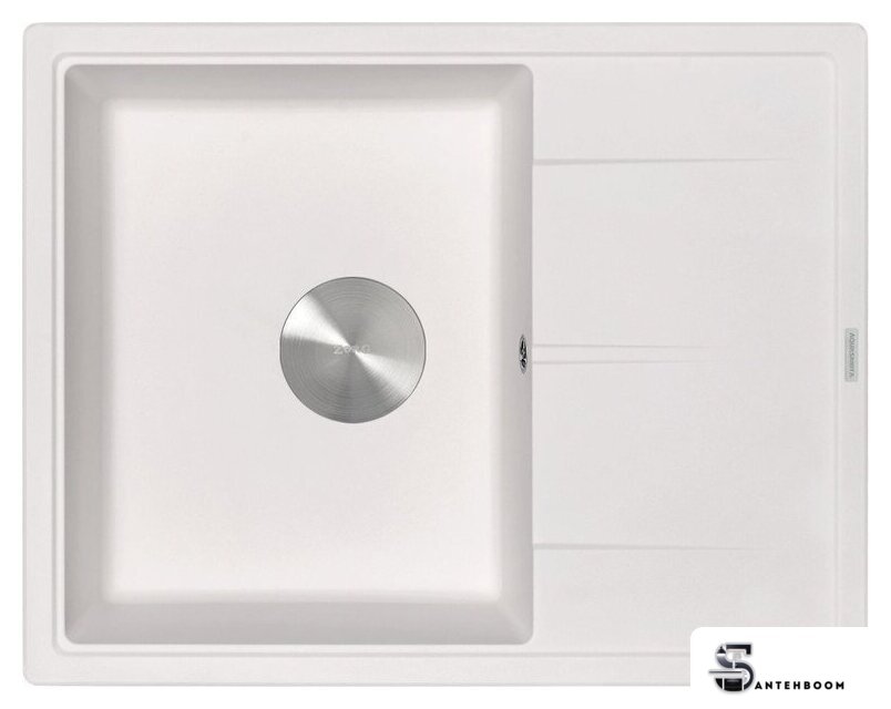 Кухонная мойка ZorG Rock 65 Premium alba - Изображение №3 — Интернет-магазин santehboom.by