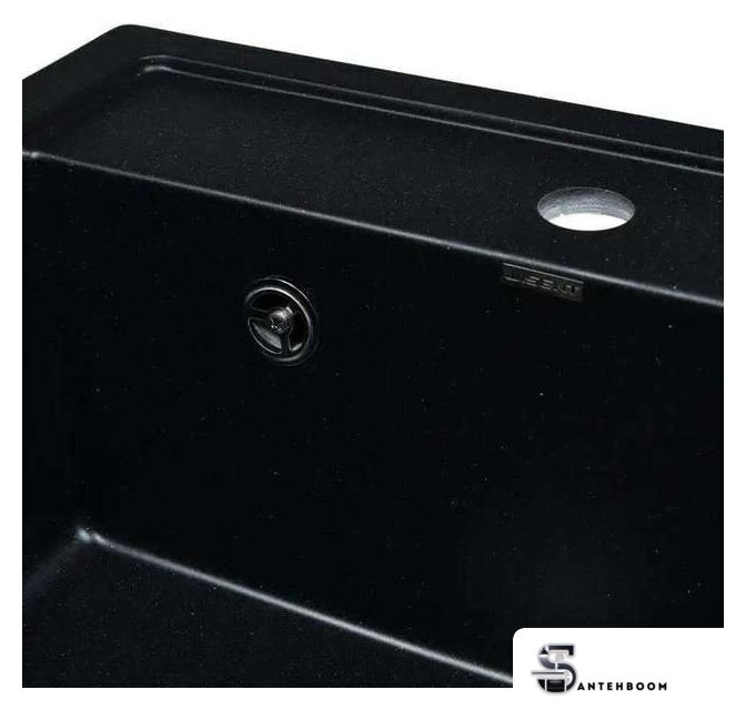 Кухонная мойка Wisent W510-25 (оникс) - Изображение №4 — Интернет-магазин santehboom.by