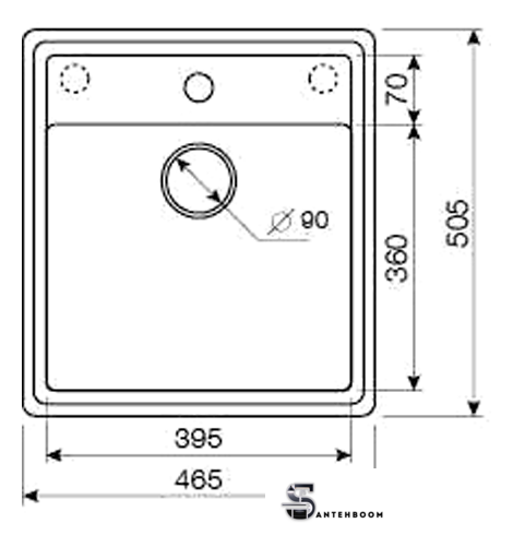 Кухонная мойка ZorG Como 46 (песчаный берег) - Изображение №2 — Интернет-магазин santehboom.by
