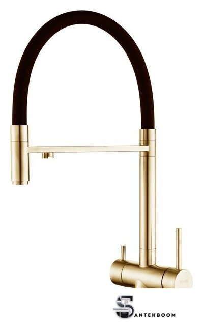 Смеситель ZorG Asgard Premium PVD (gold) - Изображение №1 — Интернет-магазин santehboom.by