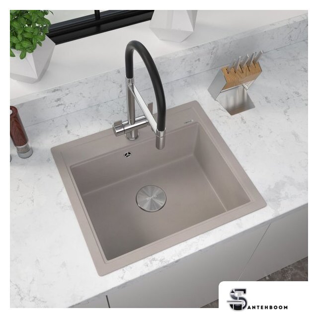 Кухонная мойка ZorG Rock 60 Premium alumetallic - Изображение №1 — Интернет-магазин santehboom.by