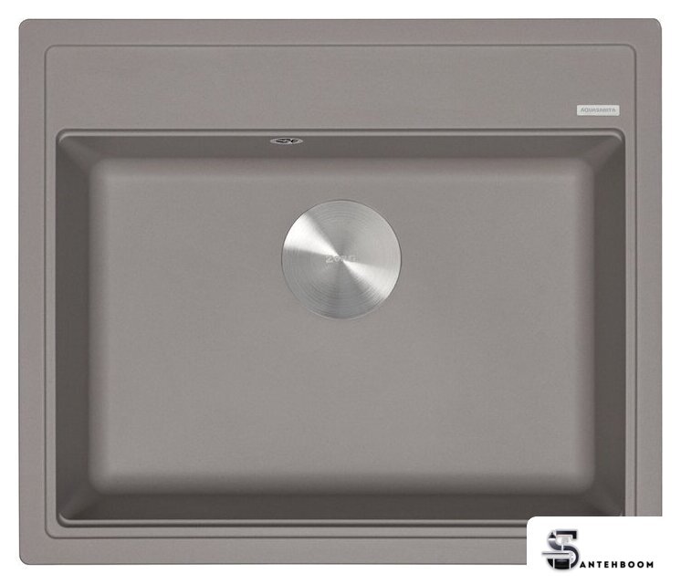 Кухонная мойка ZorG Rock 60 Premium alumetallic - Изображение №2 — Интернет-магазин santehboom.by