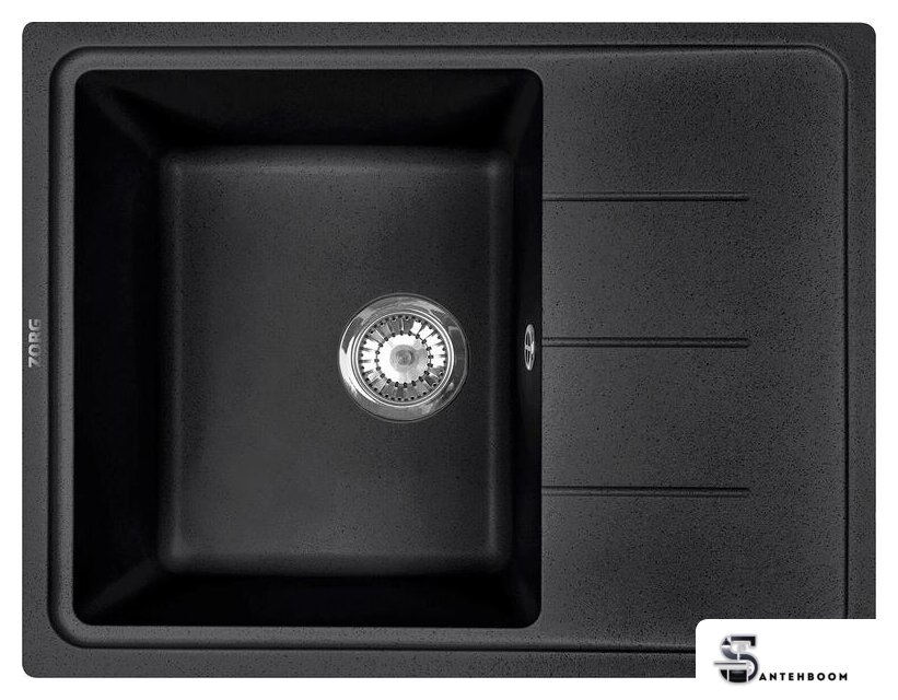 Кухонная мойка ZorG Torino 62 (черный опал) - Изображение №1 — Интернет-магазин santehboom.by