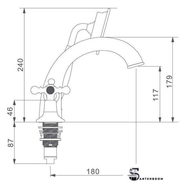 Смеситель Gappo G1189-4 - Изображение №12 — Интернет-магазин santehboom.by
