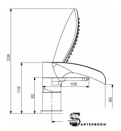 Смеситель Gappo Noar G1148-8 - Изображение №14 — Интернет-магазин santehboom.by