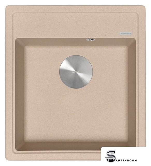 Кухонная мойка ZorG Rock 46 Premium beige - Изображение №4 — Интернет-магазин santehboom.by