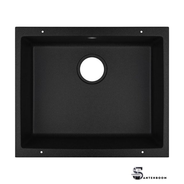 Кухонная мойка ZorG Subline 50 (черный опал) - Изображение №2 — Интернет-магазин santehboom.by