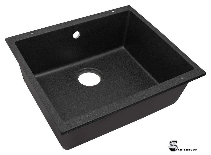 Кухонная мойка ZorG Subline 50 (черный опал) - Изображение №1 — Интернет-магазин santehboom.by
