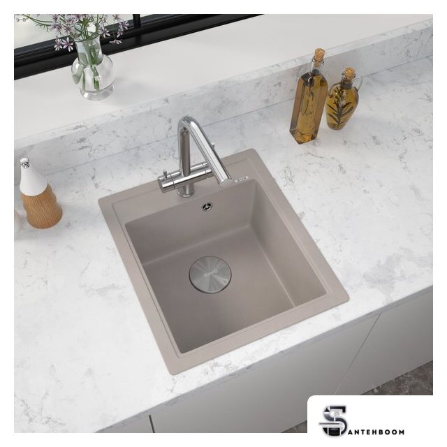 Кухонная мойка ZorG Rock 46 Premium alumetallic - Изображение №1 — Интернет-магазин santehboom.by