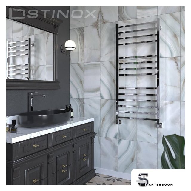 Полотенцесушитель Stinox Quatro Luxe 50x120 qu120l - Изображение №1 — Интернет-магазин santehboom.by